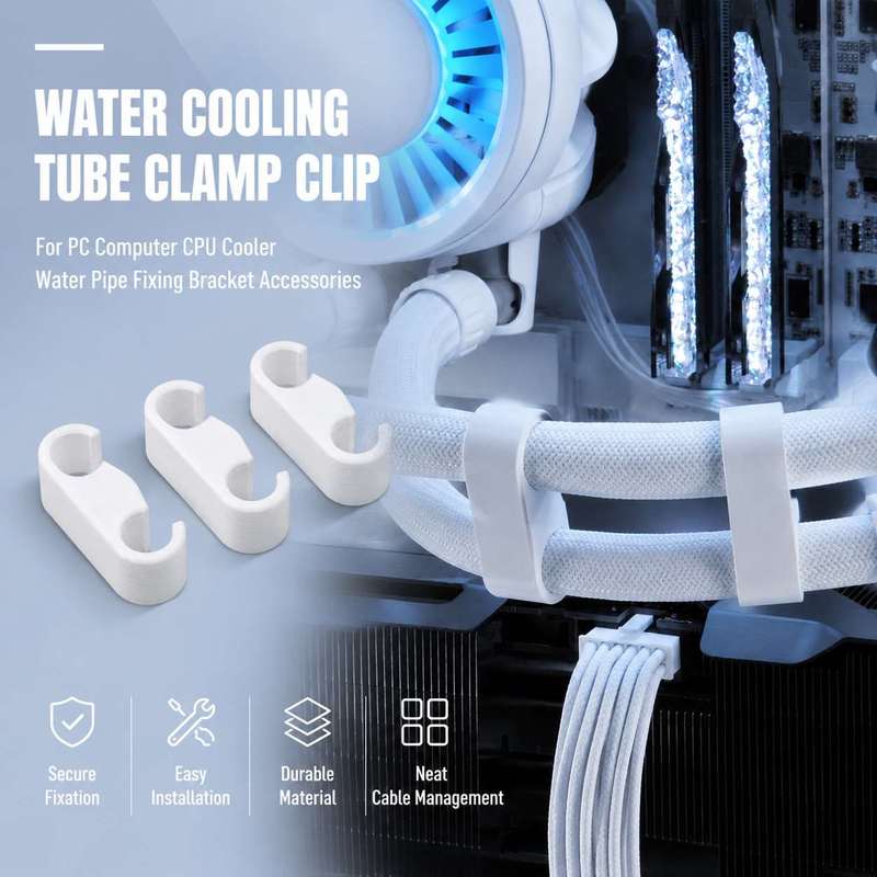 Pc Gaming Liquid Cooling - Morsetto per tubo di raffreddamento ad