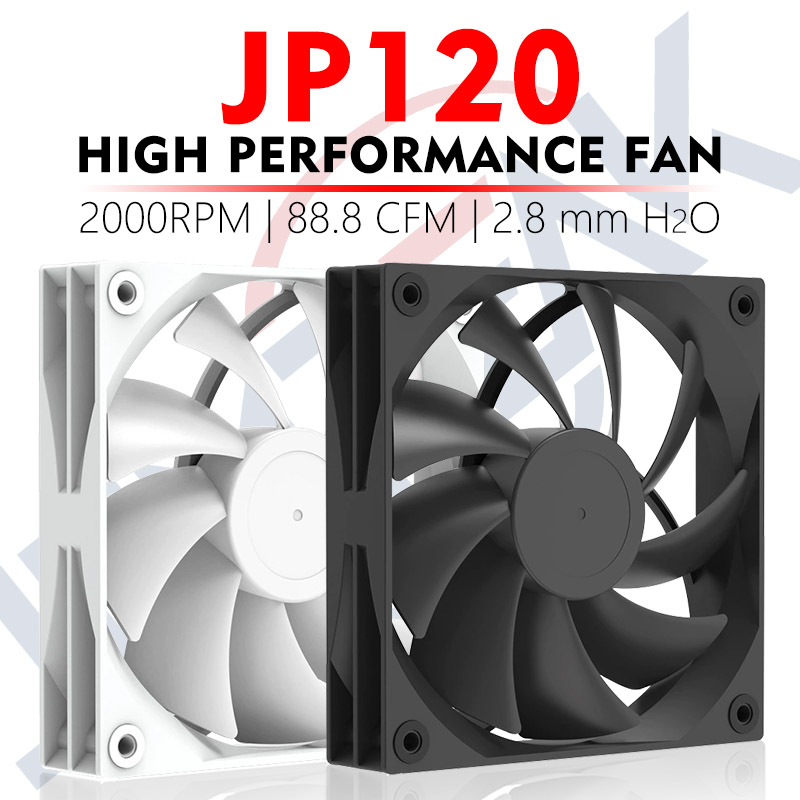 Pc Gaming Liquid Cooling - JUMPEAK JP120 Ventola da 120 mm