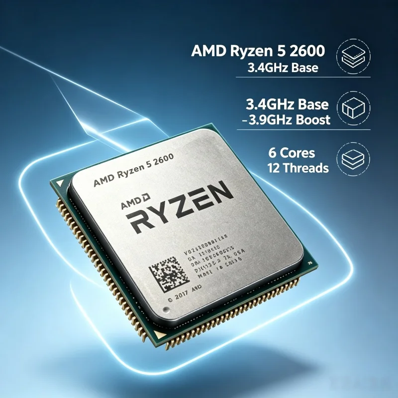 Pc Gaming Entry - Processore universale con socket AM4 Ryzen
