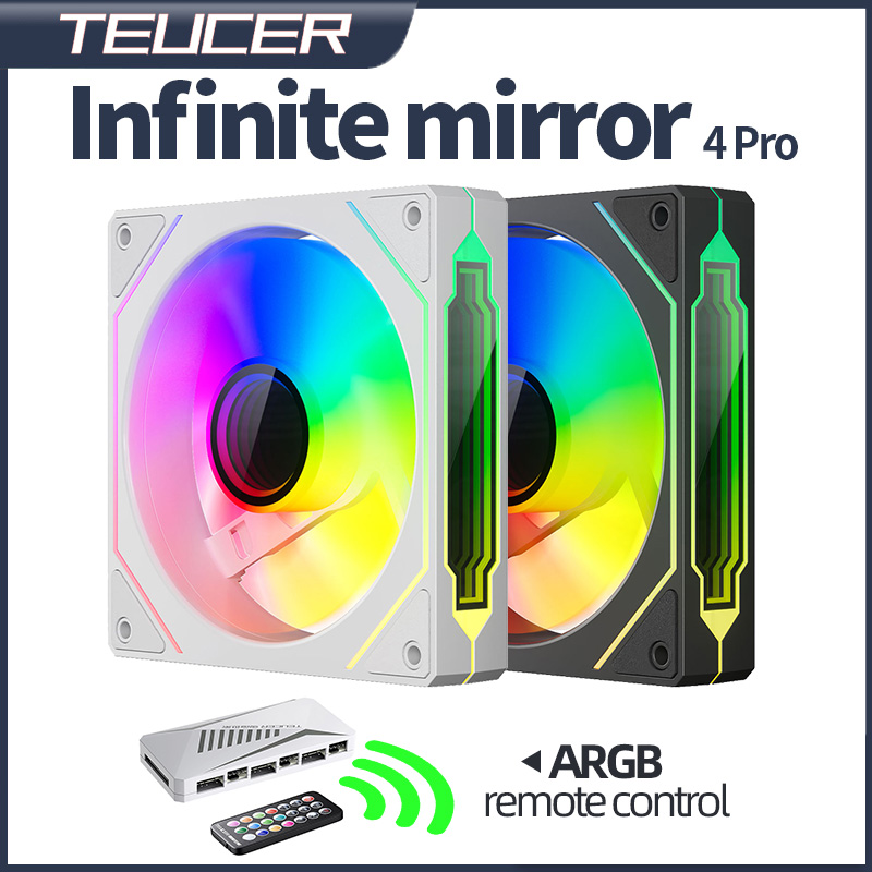 Pc Water Cooling - Teucer Specchio infinito 4Pro 120mm Ventola