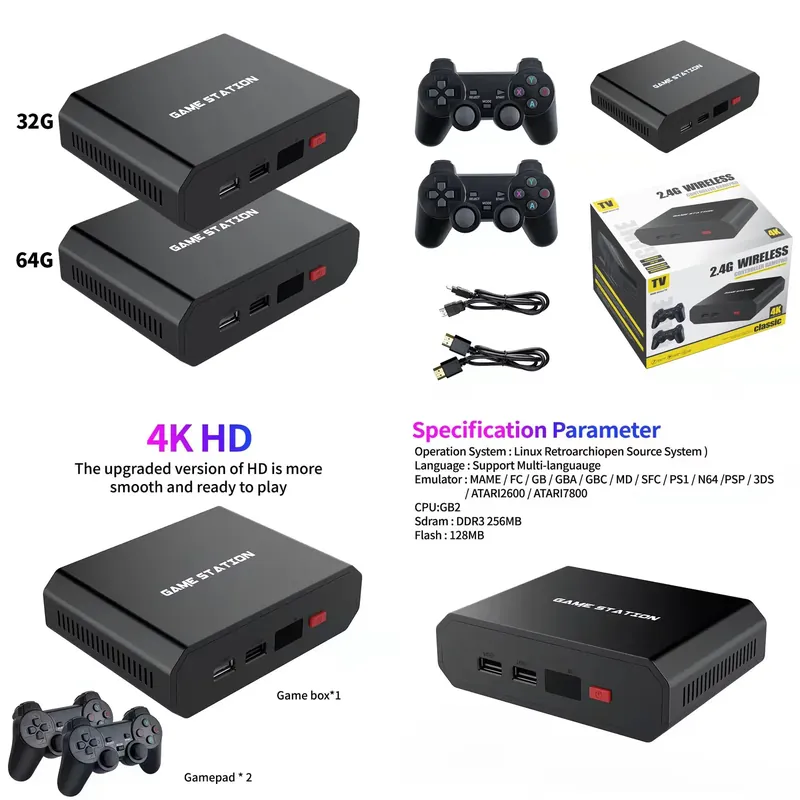 Gaming Controller - Console di Gioco M8plus HD con