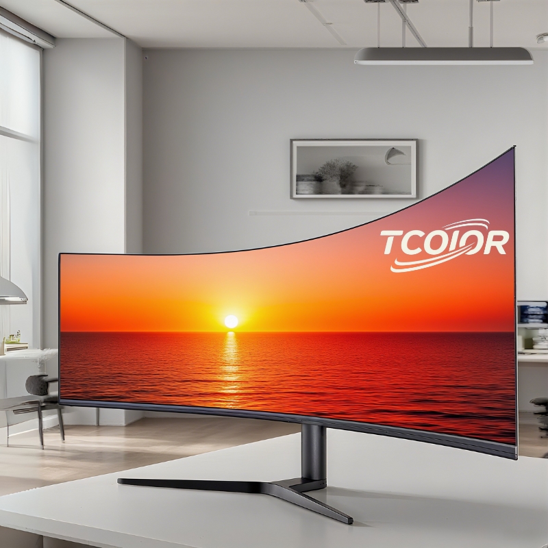 Pc Gaming Ultrawide Monitor - Monitor LED Senza Cornice per Ufficio,