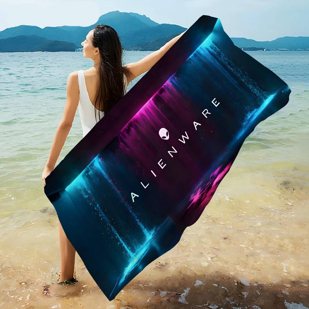 Pc Gaming Dell Alienware - Asciugamani da Spiaggia in Microfibra Dell