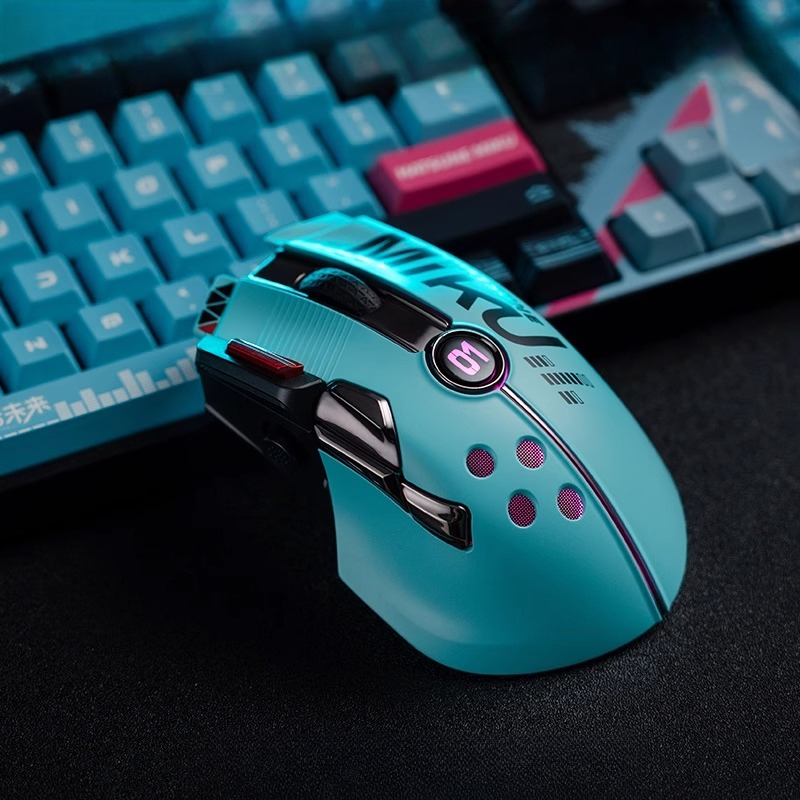 Pc Gaming Hatsune Miku - Mouse da gioco wireless Hatsune Miku