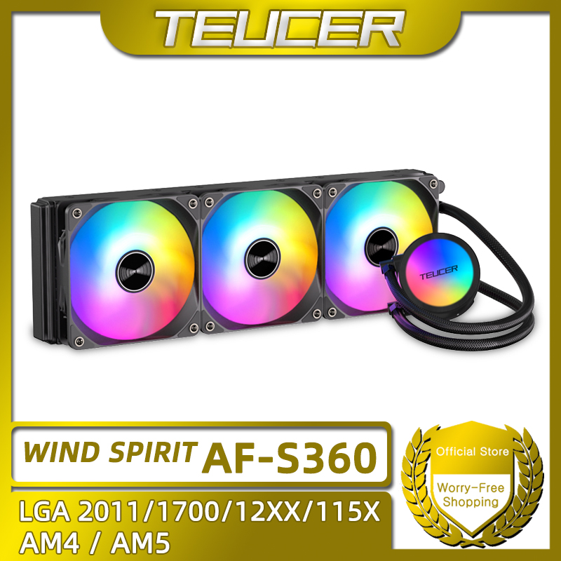Pc Water Cooling - TEUCER AF-S360 CPU Raffreddamento ad acqua