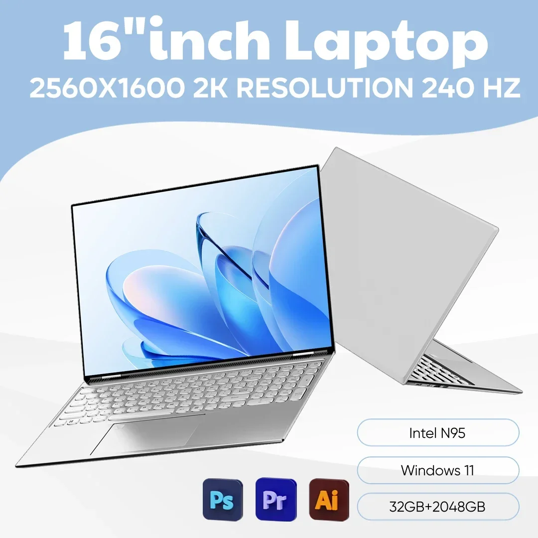 Pc Gaming Ultra - Nuovo Laptop da 16 Pollici 2K,