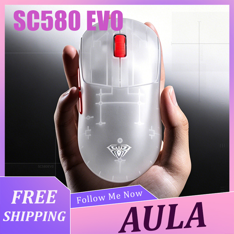 Wireless Gaming Mouse - Mouse AULA SC580 EVO Leggero Wireless