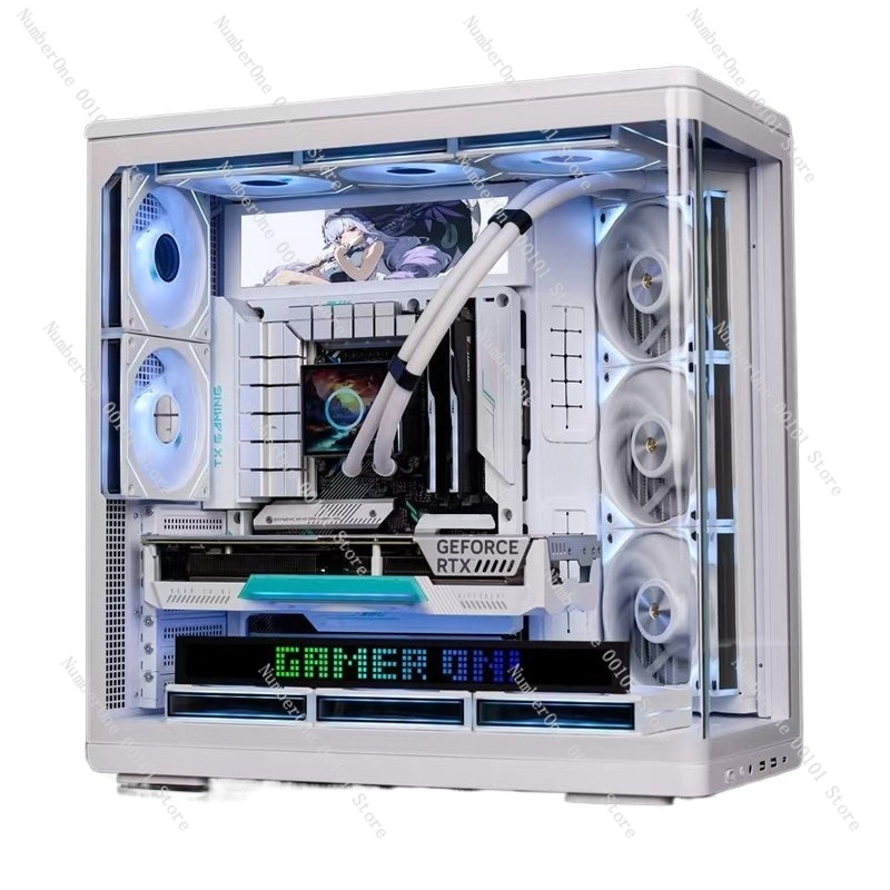 Pc Gaming Aquarium - Case per PC con Vetro Temperato