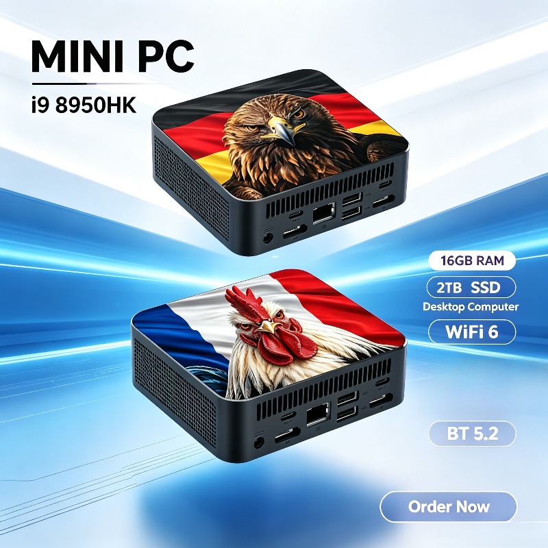 Pc Gaming Usa - Computer da gioco mini desktop Intel