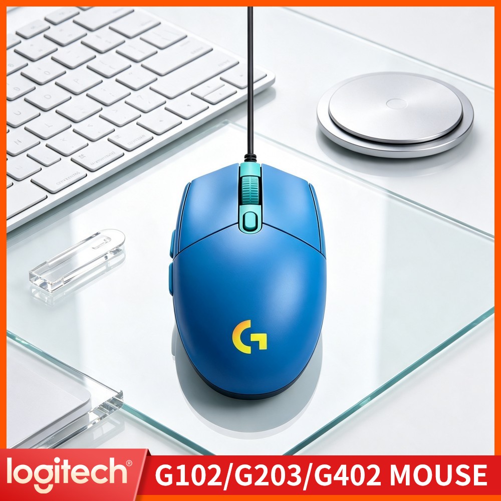 Pc Gaming Entry - Mouse da Gaming Cablato Logitech G203,