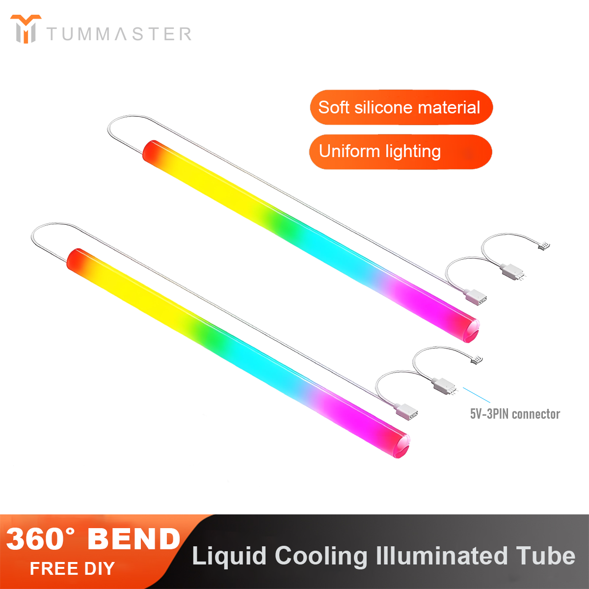 Pc Gaming Liquid Cooling - TUMMASTER ARGB Manicotto di raffreddamento ad
