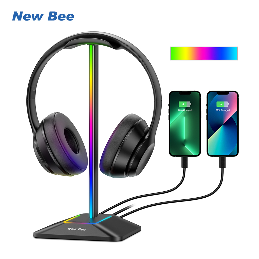 New Bee Z8 RGB Supporto per cu - Headset Stand recensione e prezzo