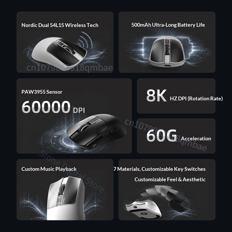 Mouse da Gaming Wireless IPI H - Wireless Gaming Mouse recensione e prezzo