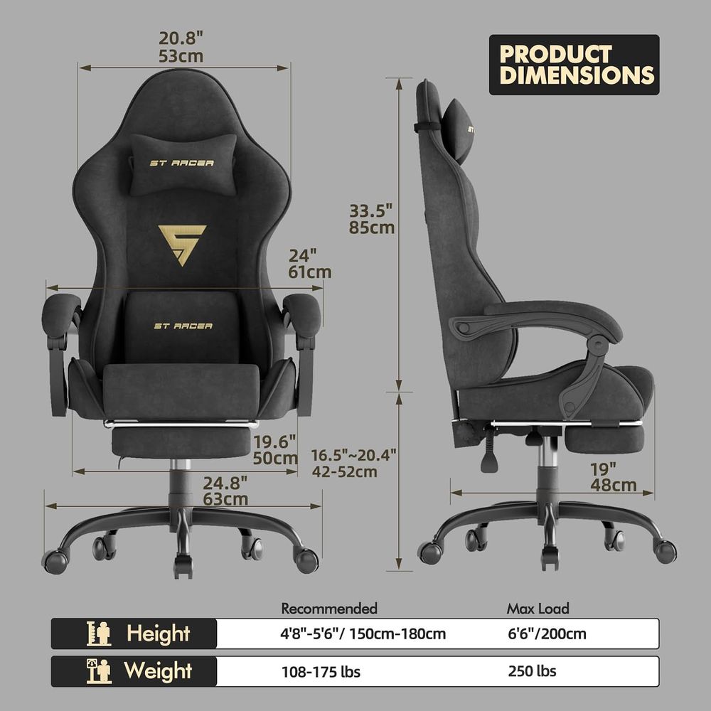 Sedia da Gaming Ergonomica in  - Pc Gaming Usa recensione e prezzo