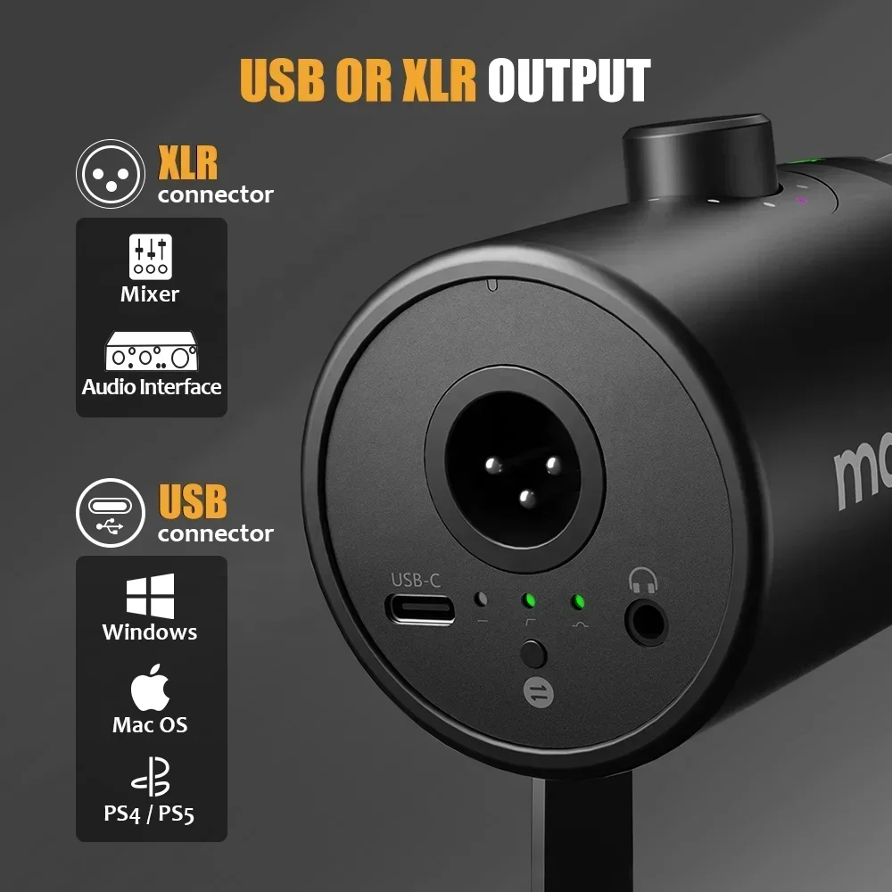 Microfono dinamico MAONO XLR U - Gaming Controller recensione e prezzo