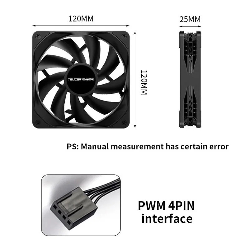 Teucer 12 cm Ventola del telai - Pc Water Cooling recensione e prezzo