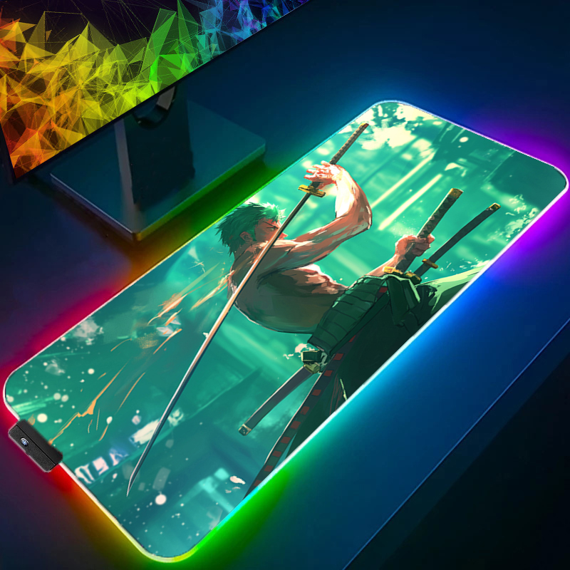 ONE PIECE Zoro Mouse Pad RGB A - Pc Gaming Gratis recensione e prezzo