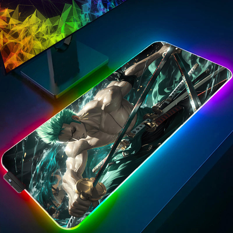 ONE PIECE Zoro Mouse Pad RGB A - Pc Gaming Gratis recensione e prezzo