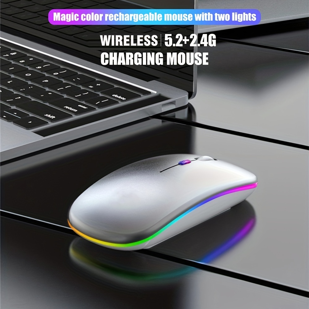 Mouse wireless RGB ricaricabil - Wireless Gaming Mouse recensione e prezzo