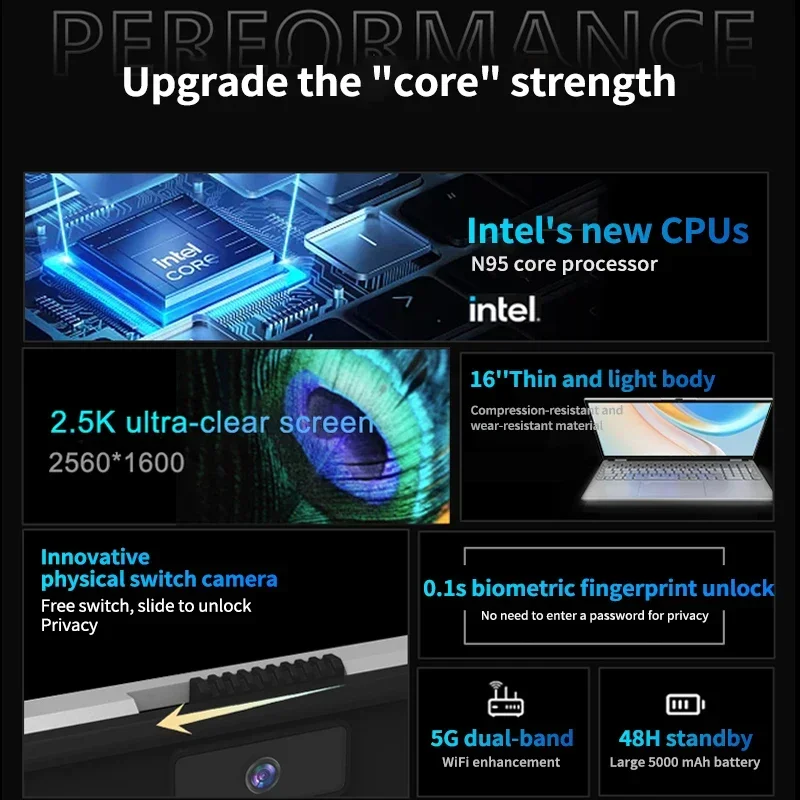 Nuovo Laptop da 16 Pollici 2K, - Pc Gaming Ultra recensione e prezzo