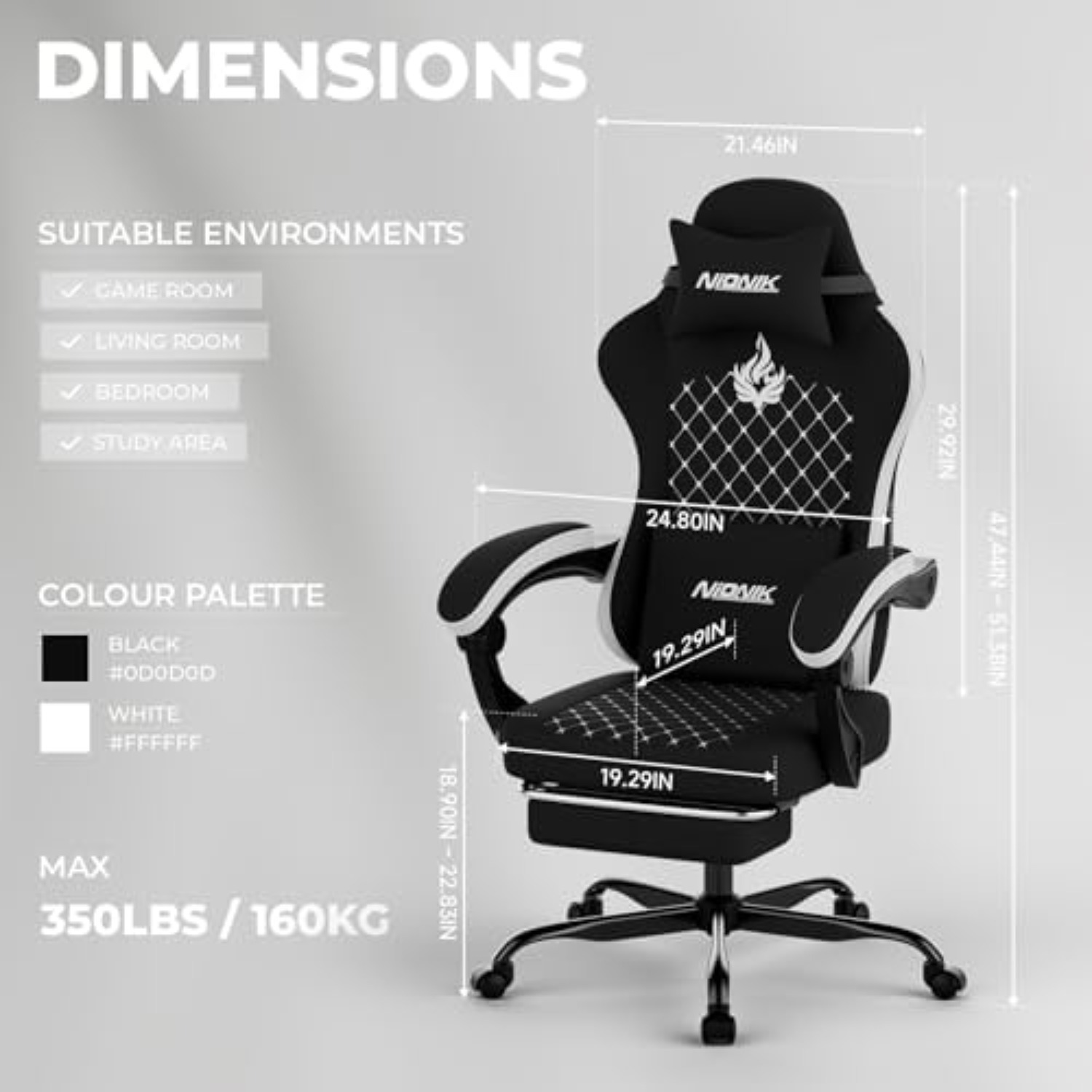 Sedia da Gaming con Massaggio, - Pc Gaming Usa recensione e prezzo