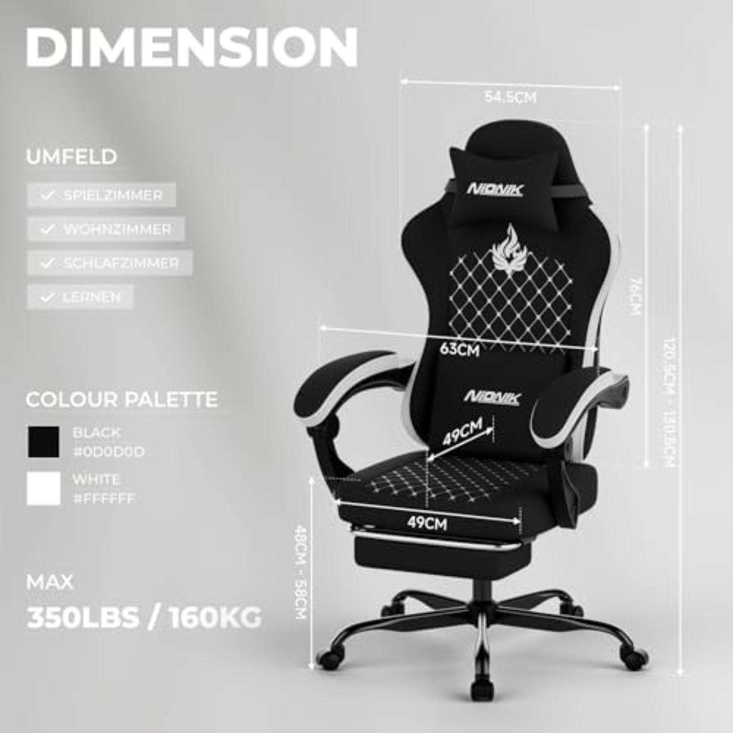 Sedia da Gaming con Massaggio, - Pc Gaming Usa recensione e prezzo