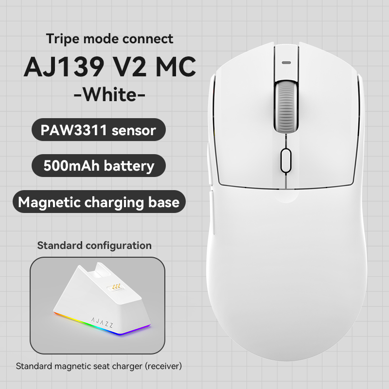 Mouse AJAZZ AJ139 V2 MC Tri-Mo - Pc Gaming Ultra recensione e prezzo