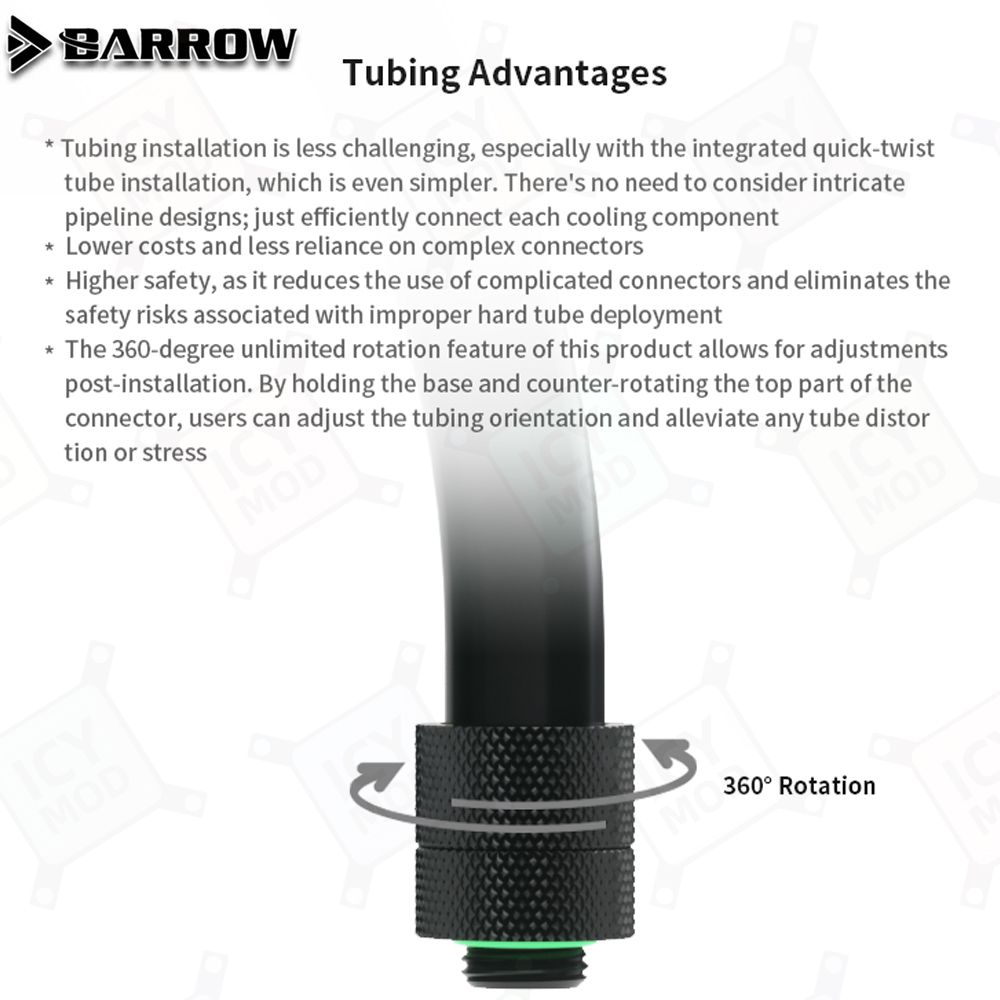 Tubo Flessibile EPDM Barrow AI - Pc Gaming Liquid Cooling recensione e prezzo