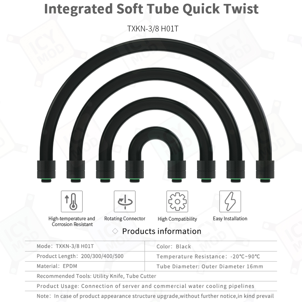Tubo Flessibile EPDM Barrow AI - Pc Gaming Liquid Cooling recensione e prezzo