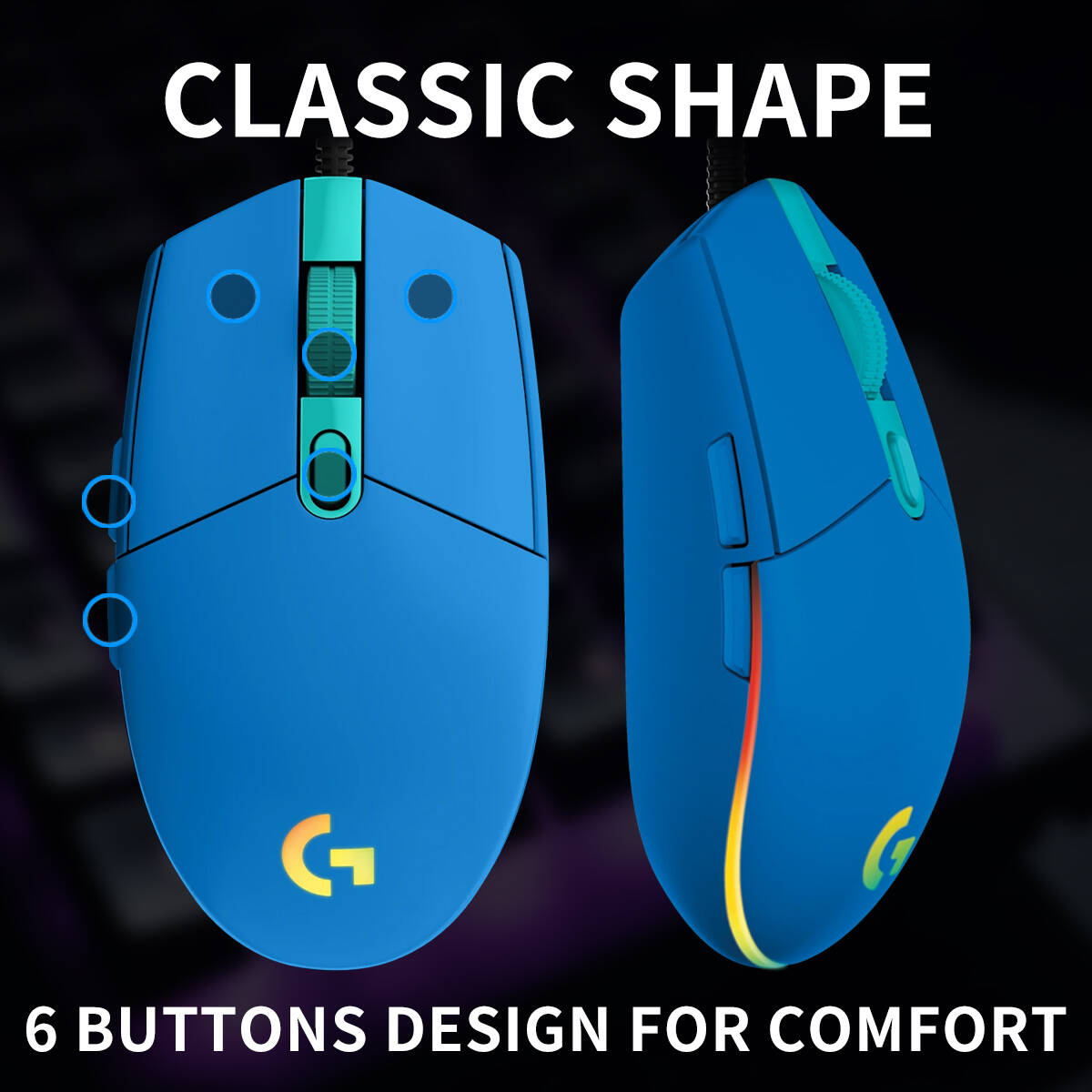 Mouse da Gaming Cablato Logite - Pc Gaming Entry recensione e prezzo